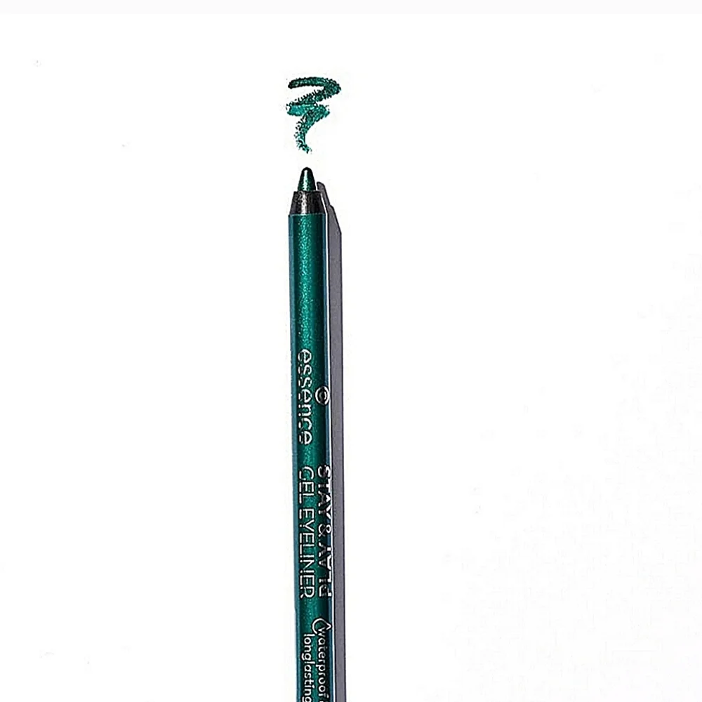 5 x Essence Stay & Play Gel Eyeliner, 07 Emerald Dragon